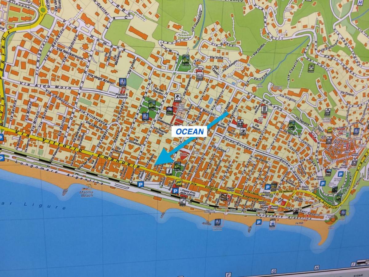 Ocean Apartment Bordighera Exterior foto
